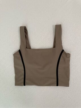 Abercrombie & Fitch YPB sculptLUX Squareneck Slim Tank